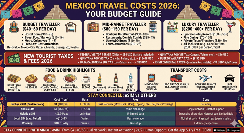 Quanto Costa un Viaggio in Messico nel 2026?