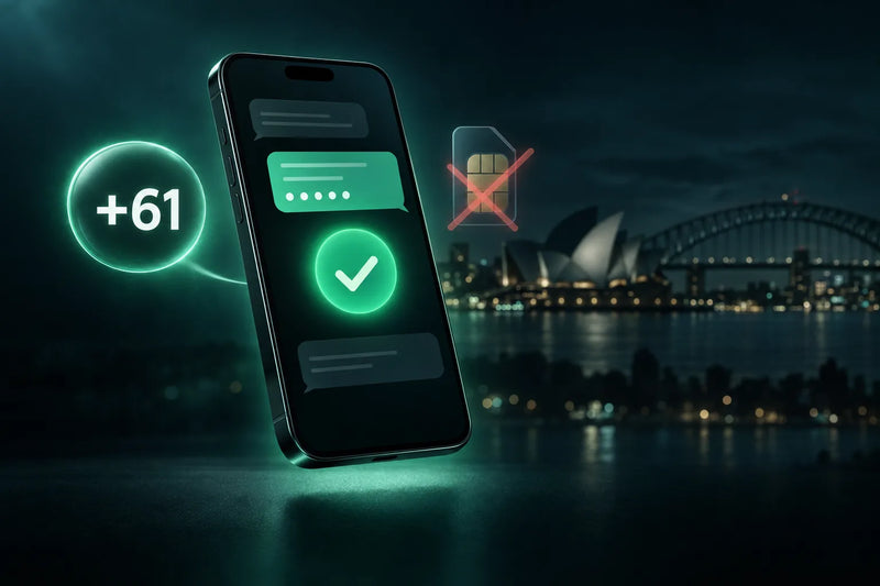Jak zdobyć australijski numer telefonu (+61) online (poradnik 2026)
