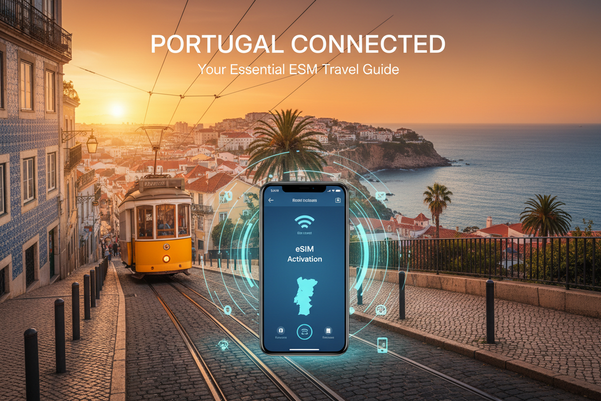 Beste eSIM für Portugal 2026: Tarife, Preise & Flughafen-Guide