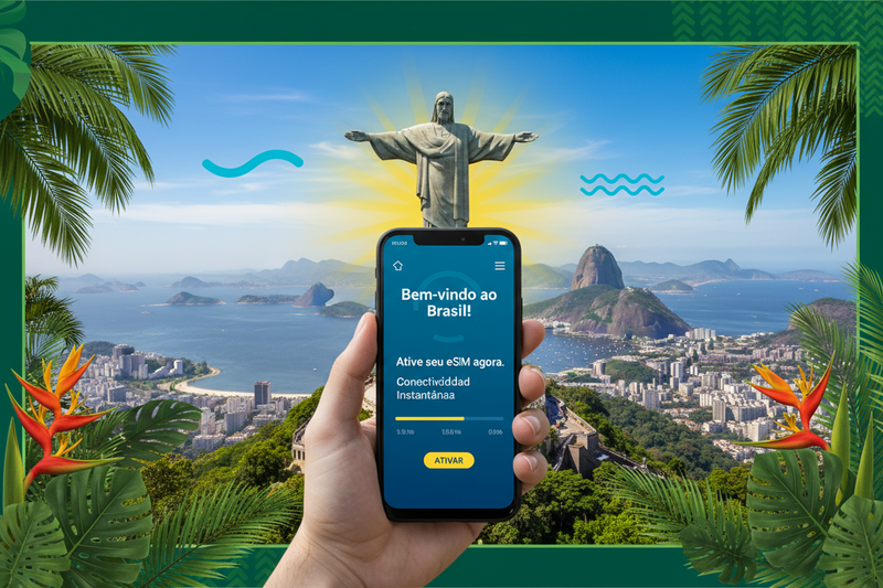 أفضل eSIM للبرازيل 2026: الباقات والأسعار ودليل المطارات