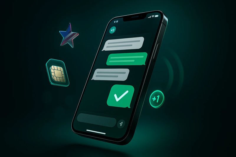 Cómo conseguir un número de EE. UU. para WhatsApp (+1 real, sin SIM)