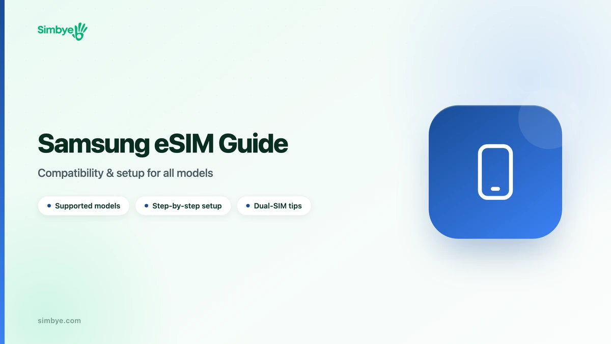 Samsung eSIM-gids: volledige compatibiliteit en installatie voor alle modellen