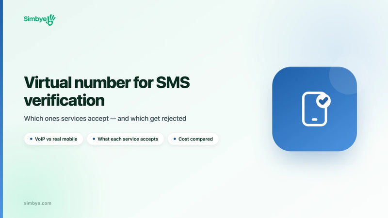 Número virtual para verificación por SMS: dónde conseguir uno que funcione de verdad