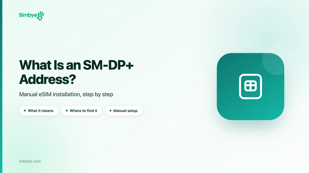 What Is an SM-DP+ Address? How to Manually Install eSIM on Your Phone