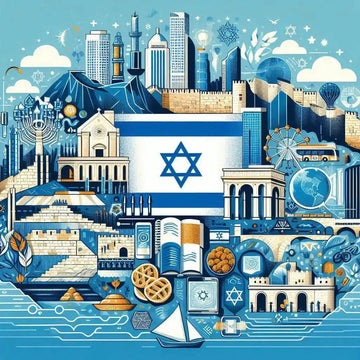 Israel – A dynamic cityscape showcasing a bustling urban skyline, vibrant streets, and iconic landmarks that capture the essence of modern city life.